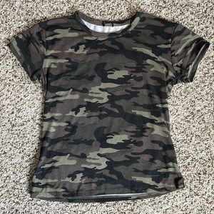 Fashion Nova Camo Top